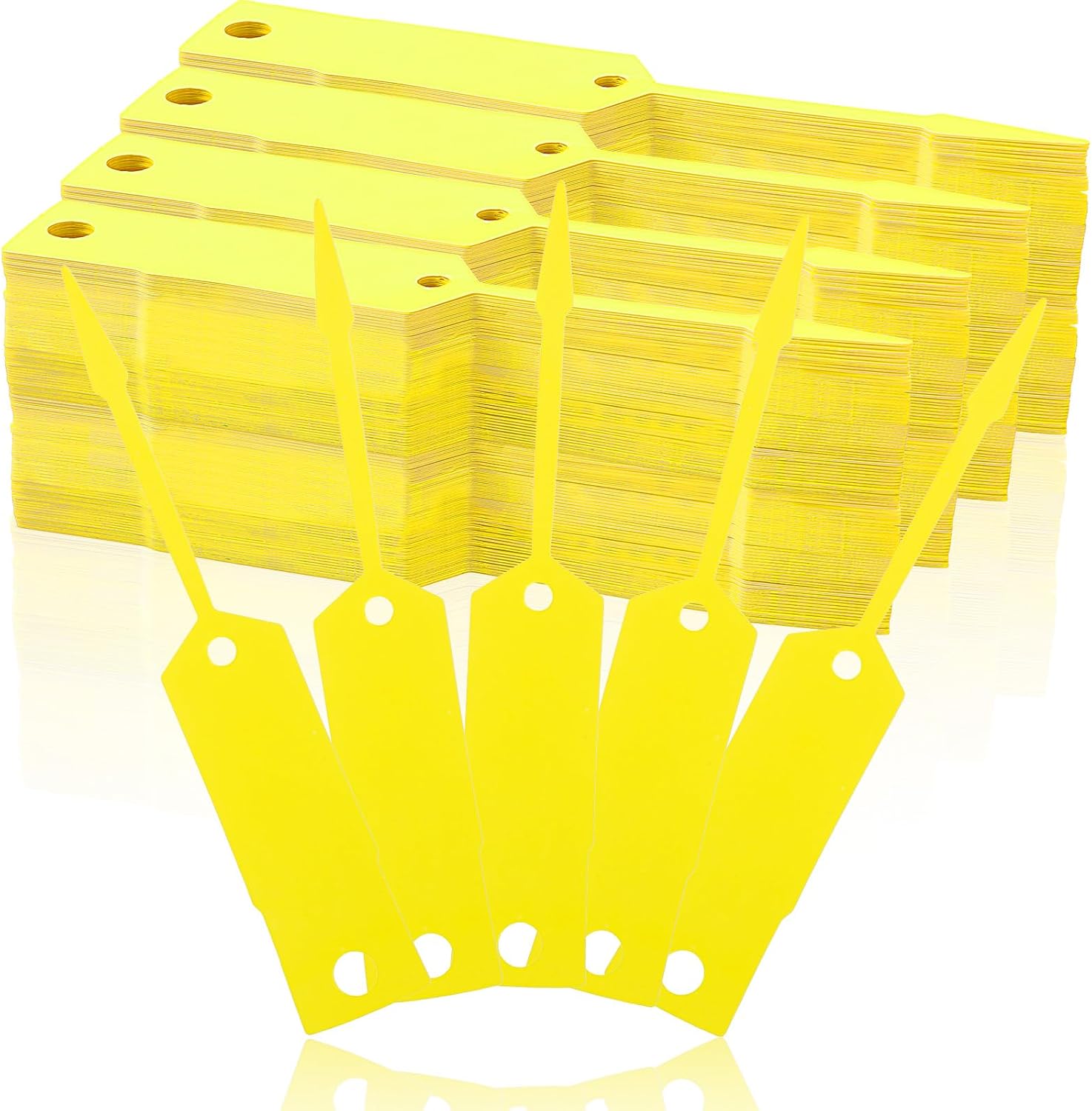 Amazon.com: Self Locking Arrow Key Tag, 1000 Pieces (Yellow) - Size 4 1 ...
