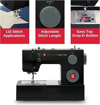 SINGER 4432 Black Sewing Machine
