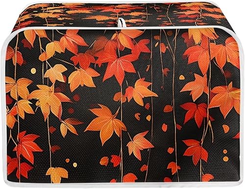 Miniatura 158 de Starry Night Toaster Covers 2 Slice Protectores de huellas dactilares a prueba de polvo y protección contra grasa para electrodomésticos Noche