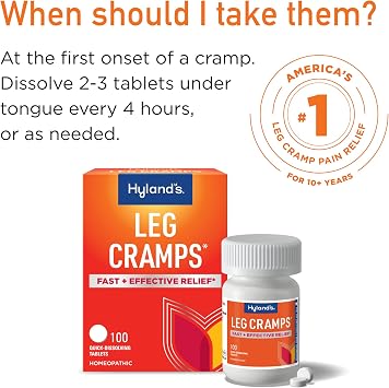 Hyland's, Leg Cramps, 100 Tablets (2 Pack)
