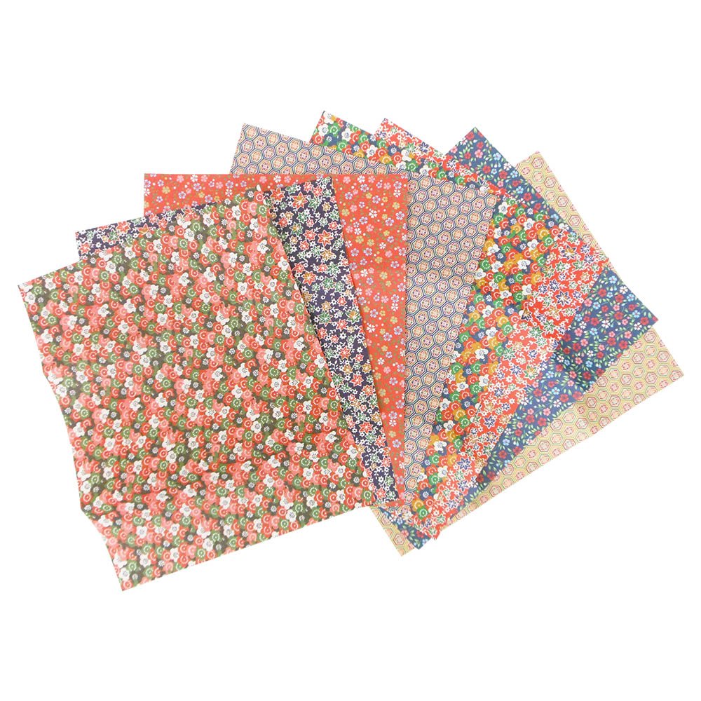 Amazon | エヒメ紙工 友禅千代紙 30×38cm 8枚 KY-4038