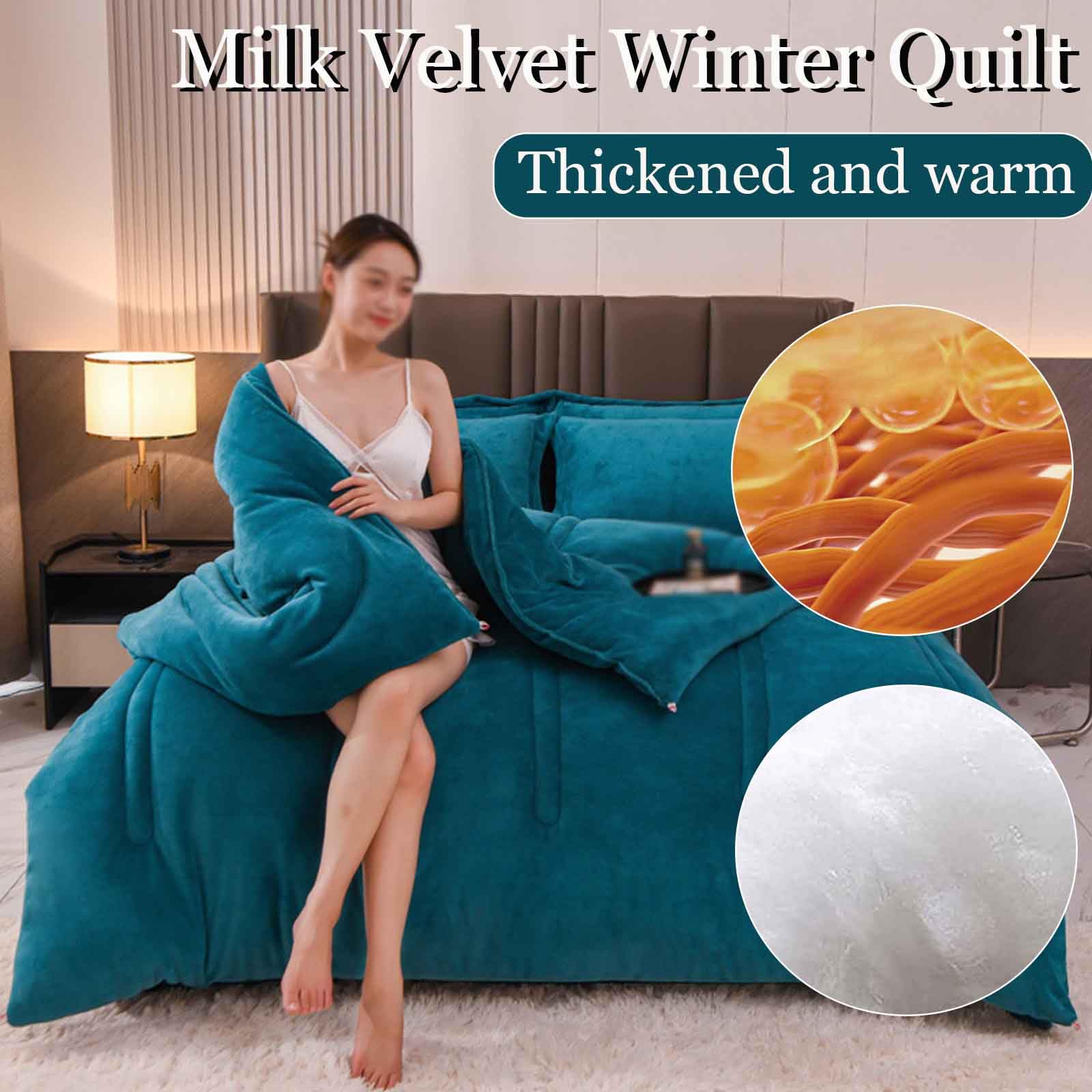 Couette Hiver Edredon Duvet,Édredon Lit 2 Personnes,Couette Epaisse,Couverture Tres Chaude Hiver,Couette De Lit Doux Et Chaud Literie,Edredon Gonflant Duvet(05,150x200cm/2.5kg)