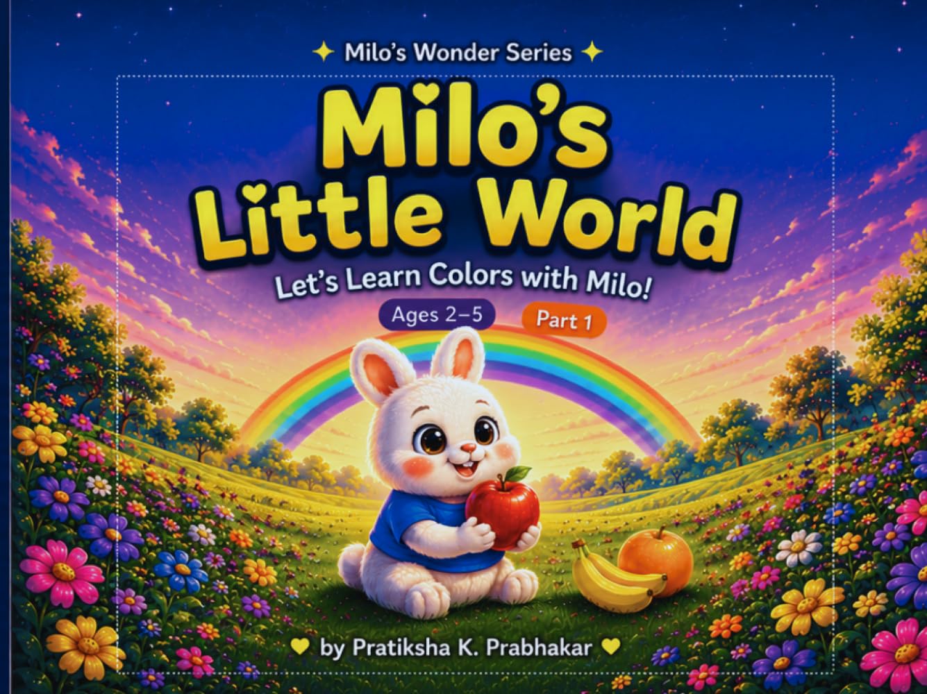 Milo's Little World: Let's learn colors with Milo (Age 2-5) (Milo's Wonder Series)