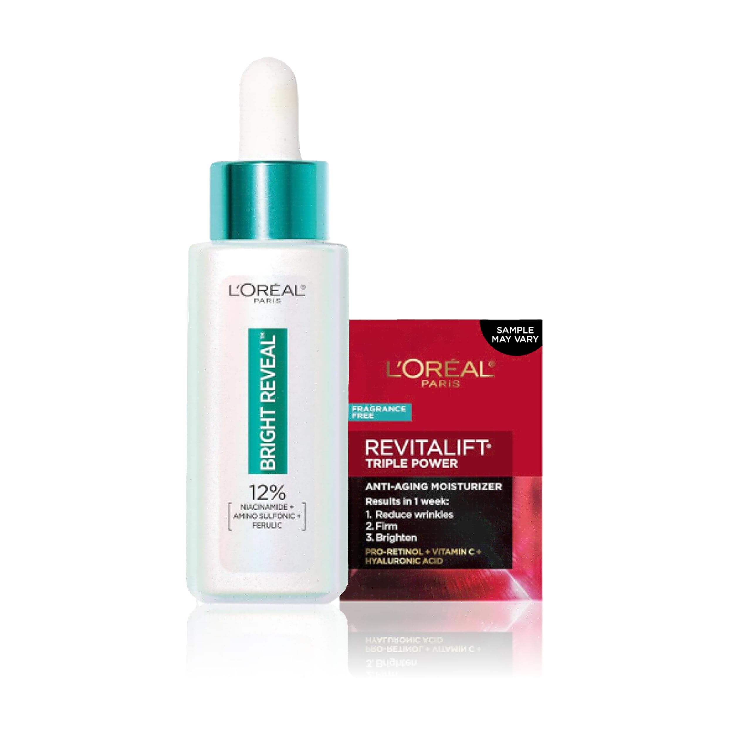 Amazon.com: L'Oréal Paris Bright Reveal 12% [Niacinamide + Amino
