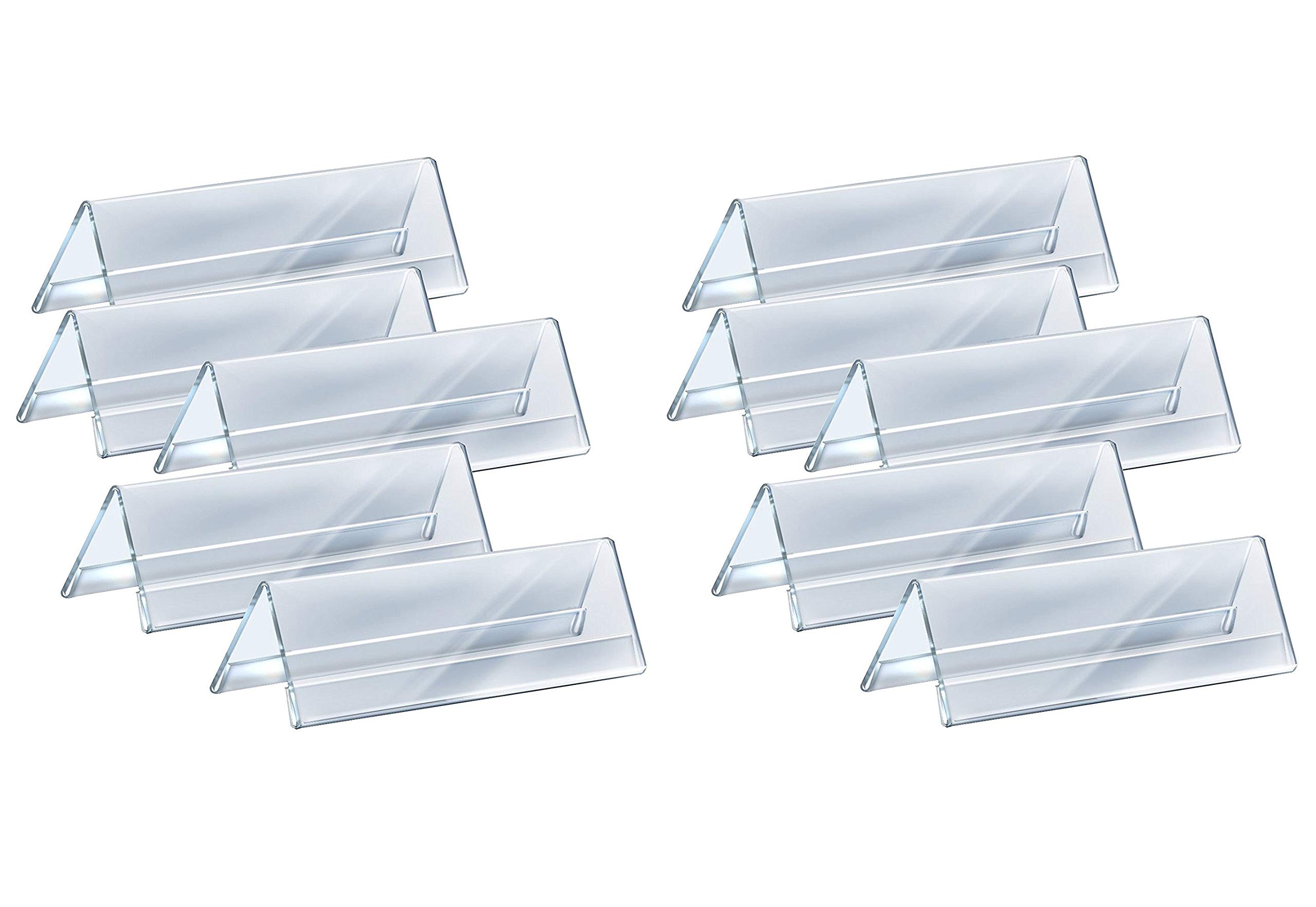 Buy LRS Premium Grade Clear Acrylic 2Sided Display Option VShaped