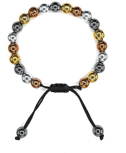 Miniatura 265 de Natural Healing Crystal Bracelet for Women - Mens Bracelet Energy Balancing Gemstones Set - Adjustable Stone Bead Bracelet for Men and Women - Anger