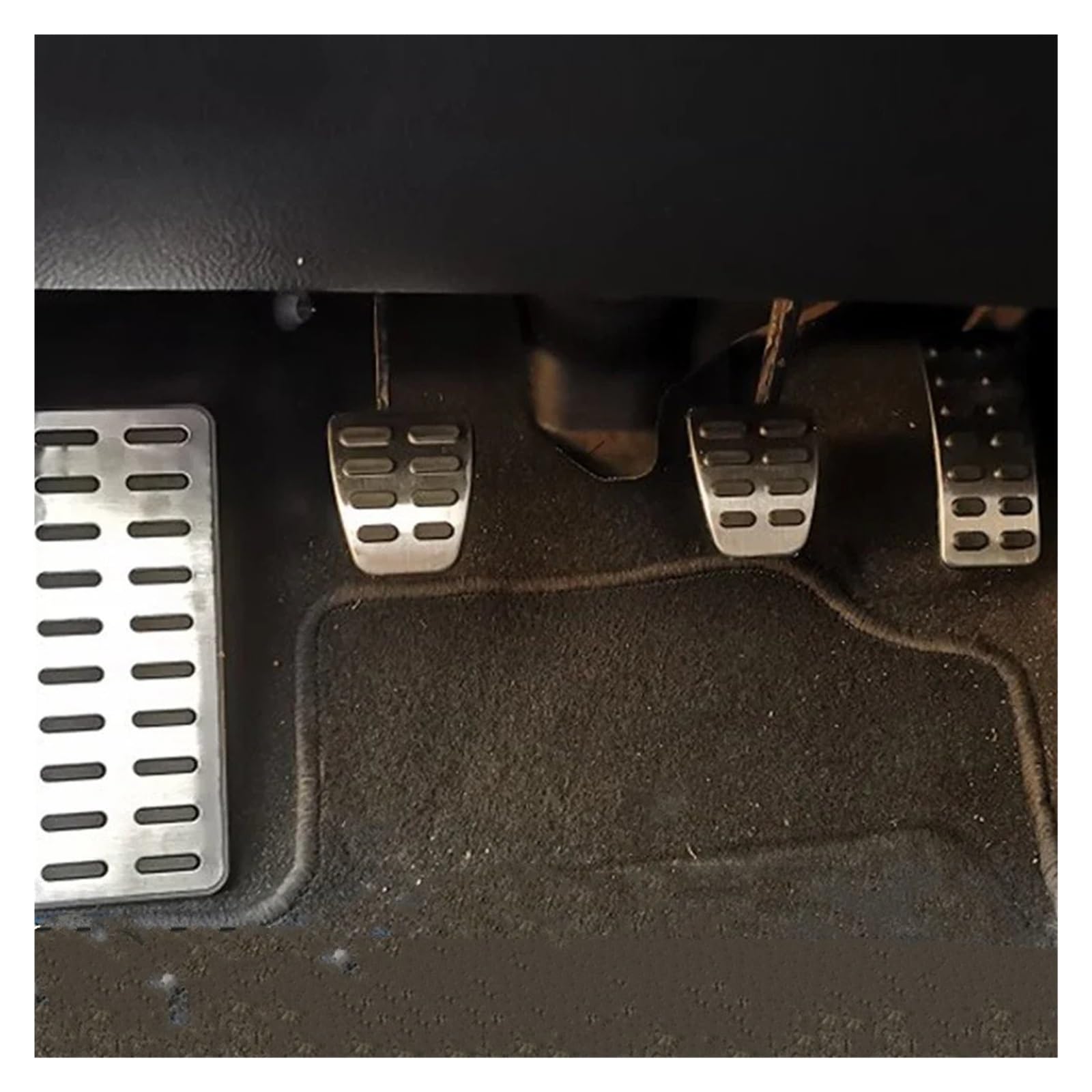 Pédales De Voiture Pour Kia K2, Rio, Soul - En Acier Inox Et Caoutchouc Antidérapant - Pour MT Et AT