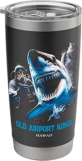 Old Airport Kona Hawaii Stainless Steel Insulated Tumbler