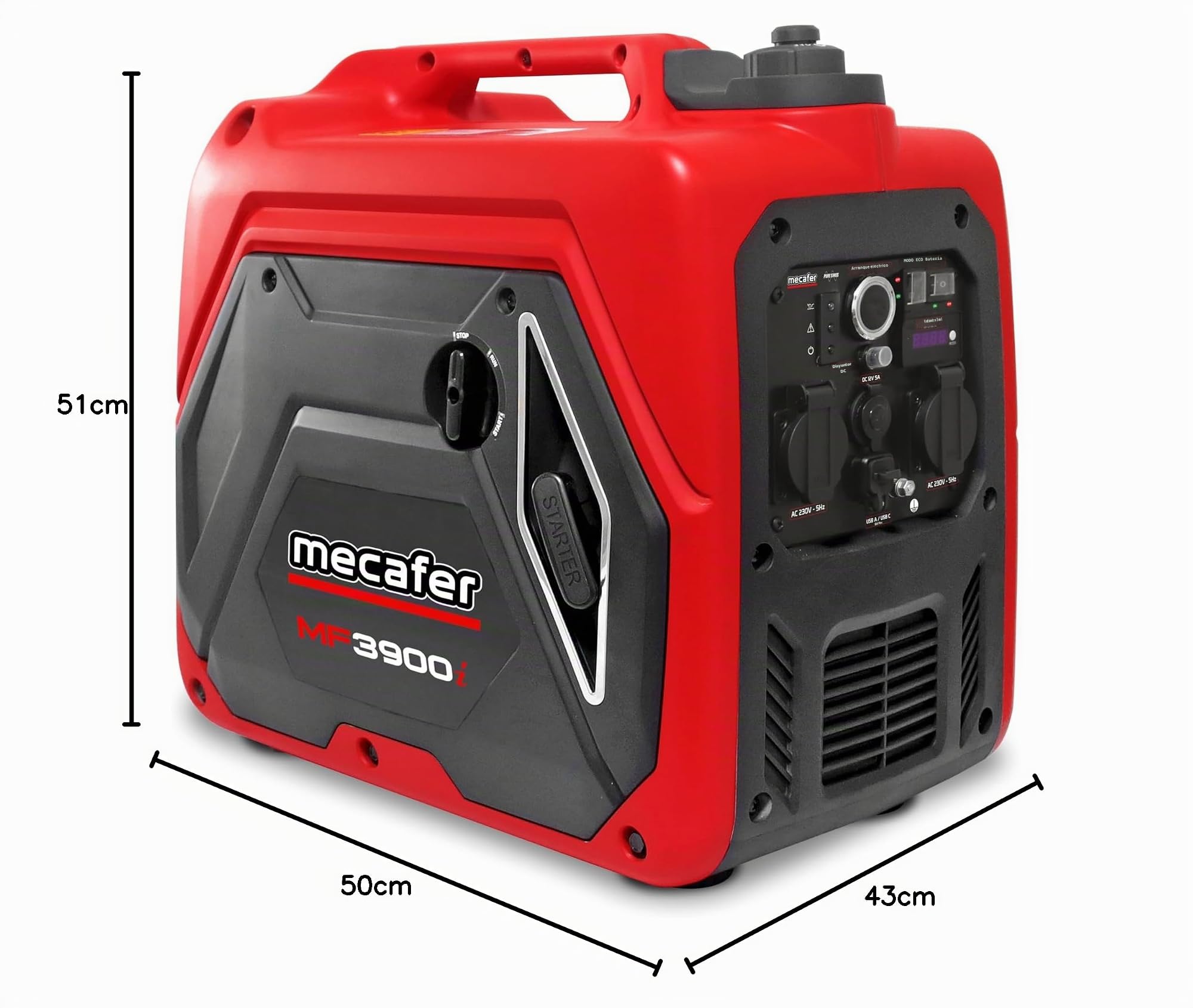 Mecafer - Grupo electrógeno MF 3900 i
