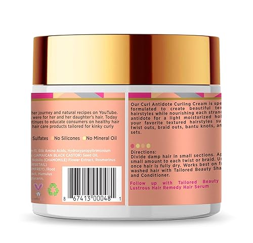 Miniatura 2 de Tailored Beauty Tratamiento acondicionador penetrante profundo para cabello seco o dañado - Acondicionador hidratante a base de hierbas y control