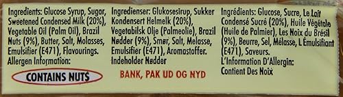 Miniatura 5 de Walkers Barras de caramelo de nuez brasileña, barras de 3.5 onzas (paquete de 12)