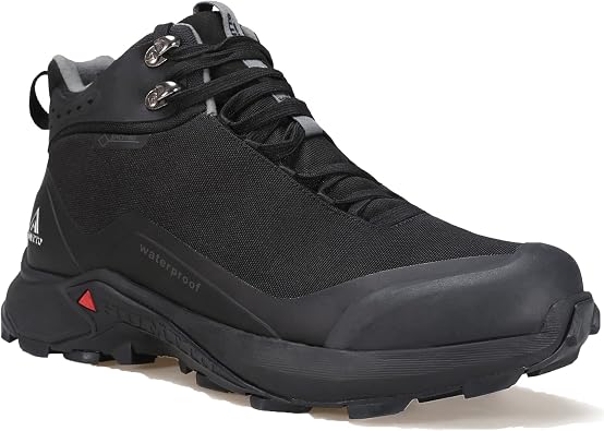 HUMTTO Men's All-Terrain Waterproof Hiking Boots Lightweight Breathable Outdoor Ankle Boots Trekking Hiking Shoes