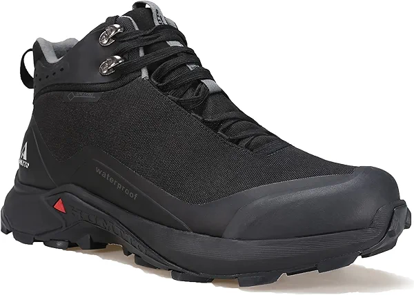 HUMTTO Men's All-Terrain Waterproof Hiking Boots Lightweight Breathable Outdoor Ankle Boots Trekking Hiking Shoes