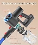 VersLife Z8 Aspirateur Balai sans Fil, 40Kpa 500W 45Min LED,6 en 1 - 5