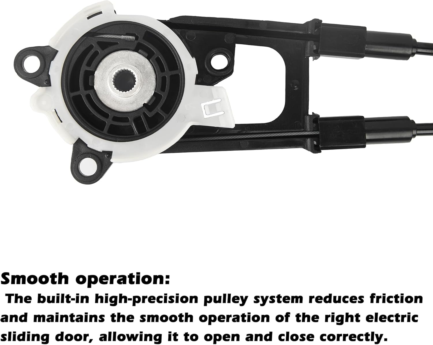 Power Sliding Door Cable Compatible with Toyota Sienna 2011-2020 without Motor Replaces 85016-08011 85016-08010 (Rear Left Driver Side)