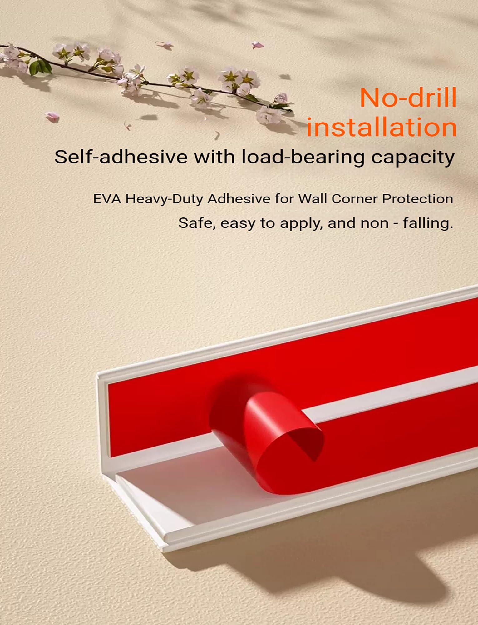 Genérico Protectores de Esquina de Pared autoadhesivos de Aluminio Grueso de 1 "de Ancho, Parachoques de Muebles de Pared, cojín de Esquina a Prueba de Seguridad, Borde de Mesa(Color8,120cm/3.9ft)