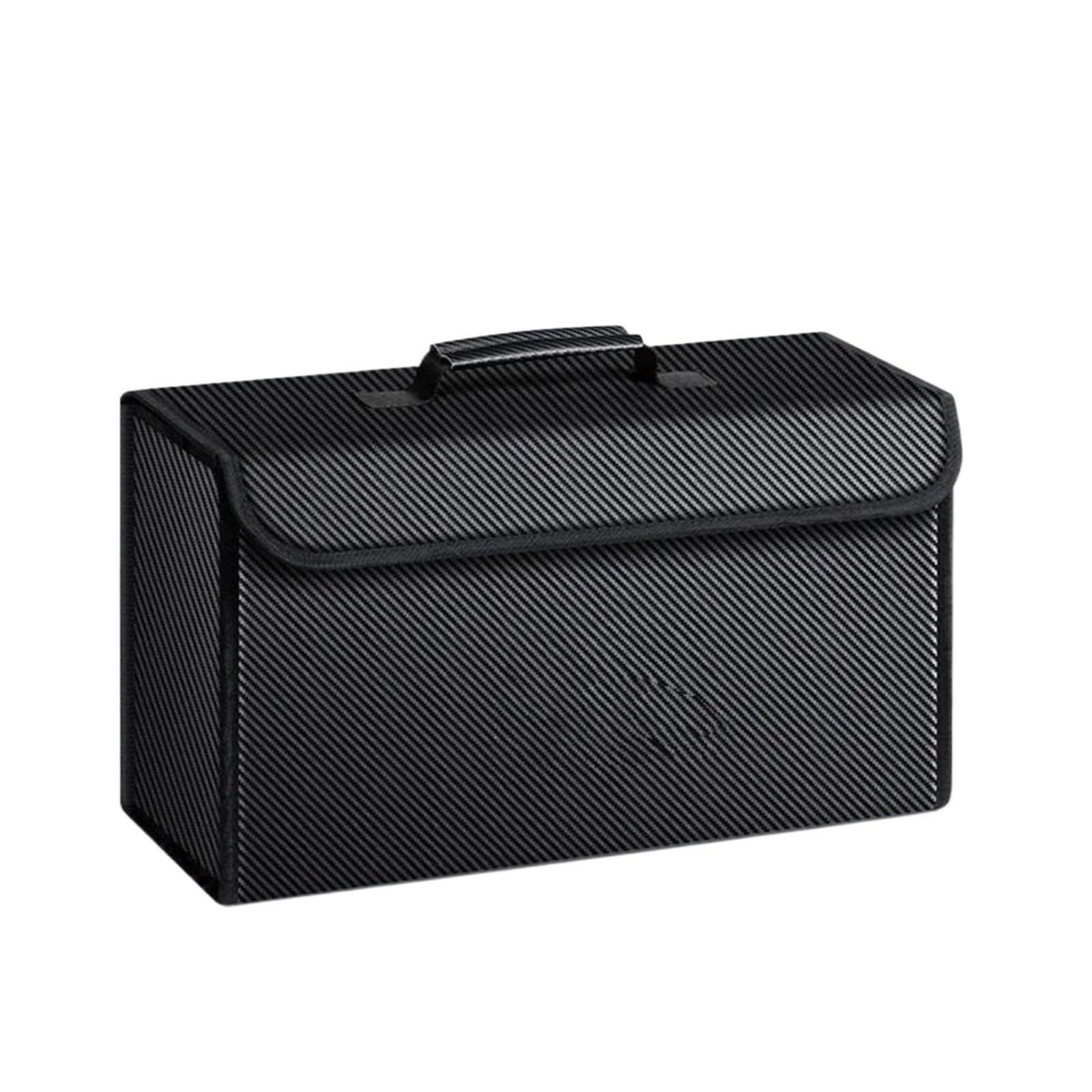 ATEHDEN Heavy Duty Organiser Fit For Trumpchi GS4, GS3, GA4, GA6, GS7, GS8 The Interior Storage Box Of The Car Trunk Can Be Folded And Organized Declutter Organiser Bag(Box weaving,1pcs)