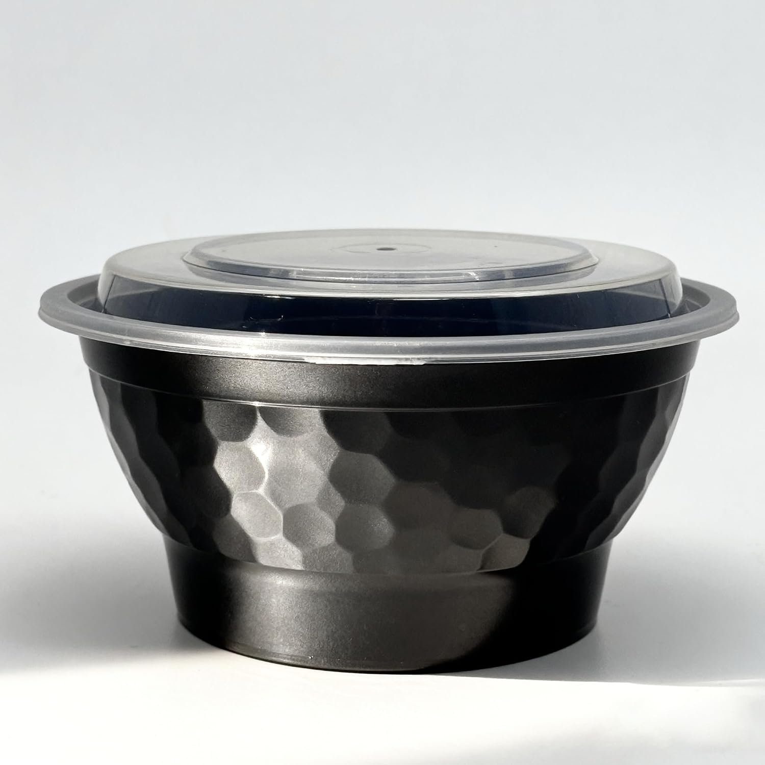 42 Oz Resuable Microwave Round takeout Containers with Lids 150 Set Plastic Food Storage Containers with Lids Airtight BPA-Free Freezer Safe Leakproof for Meal Prep,Leftover Storage,Microwave