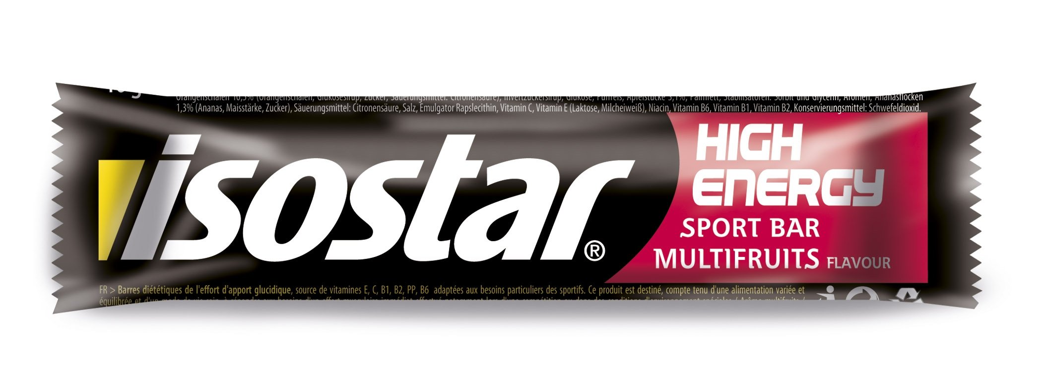 Isostar Energie-Riegel High Energy 30 Riegel x 40 g Multifrucht