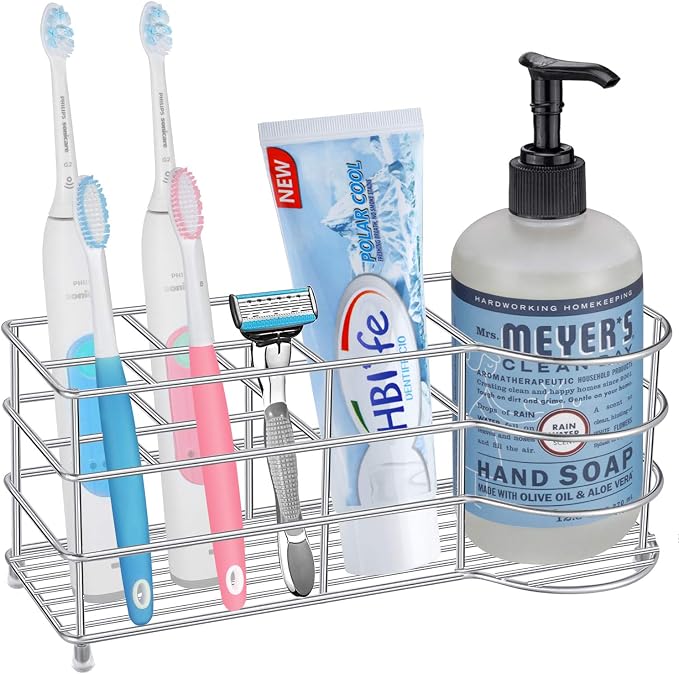 Toothbrush Holder, X-Large Stainless Steel