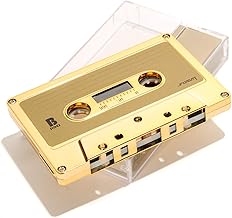 FYDELITY Blank Cassette Mixed Tape C-60 Audio 60-Min 10 Pack: Gold Chrome