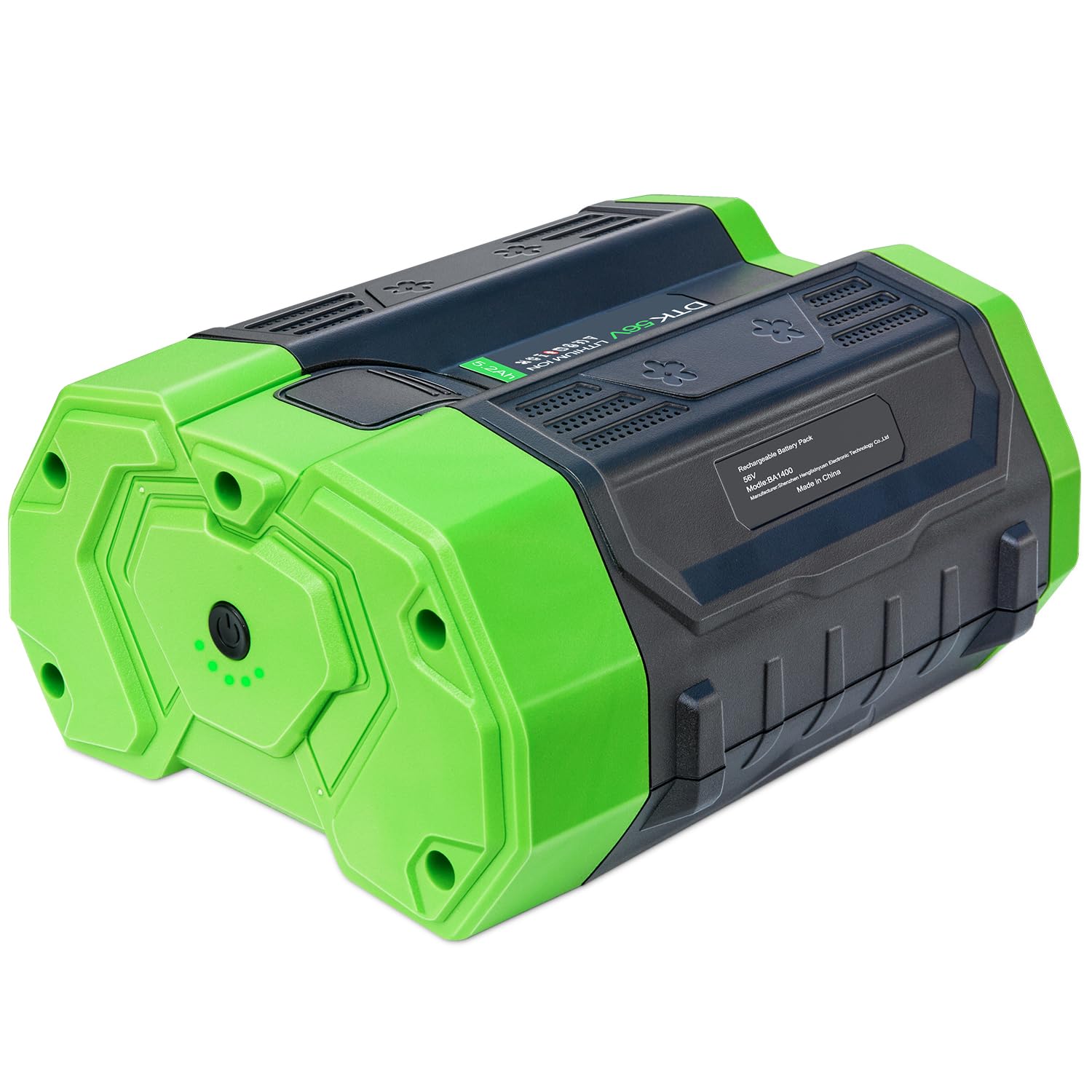 DTK Replacement for EGO 56V Battery Power+ BA2800 BA4200 BA1400 56-Volt 5.2Ah