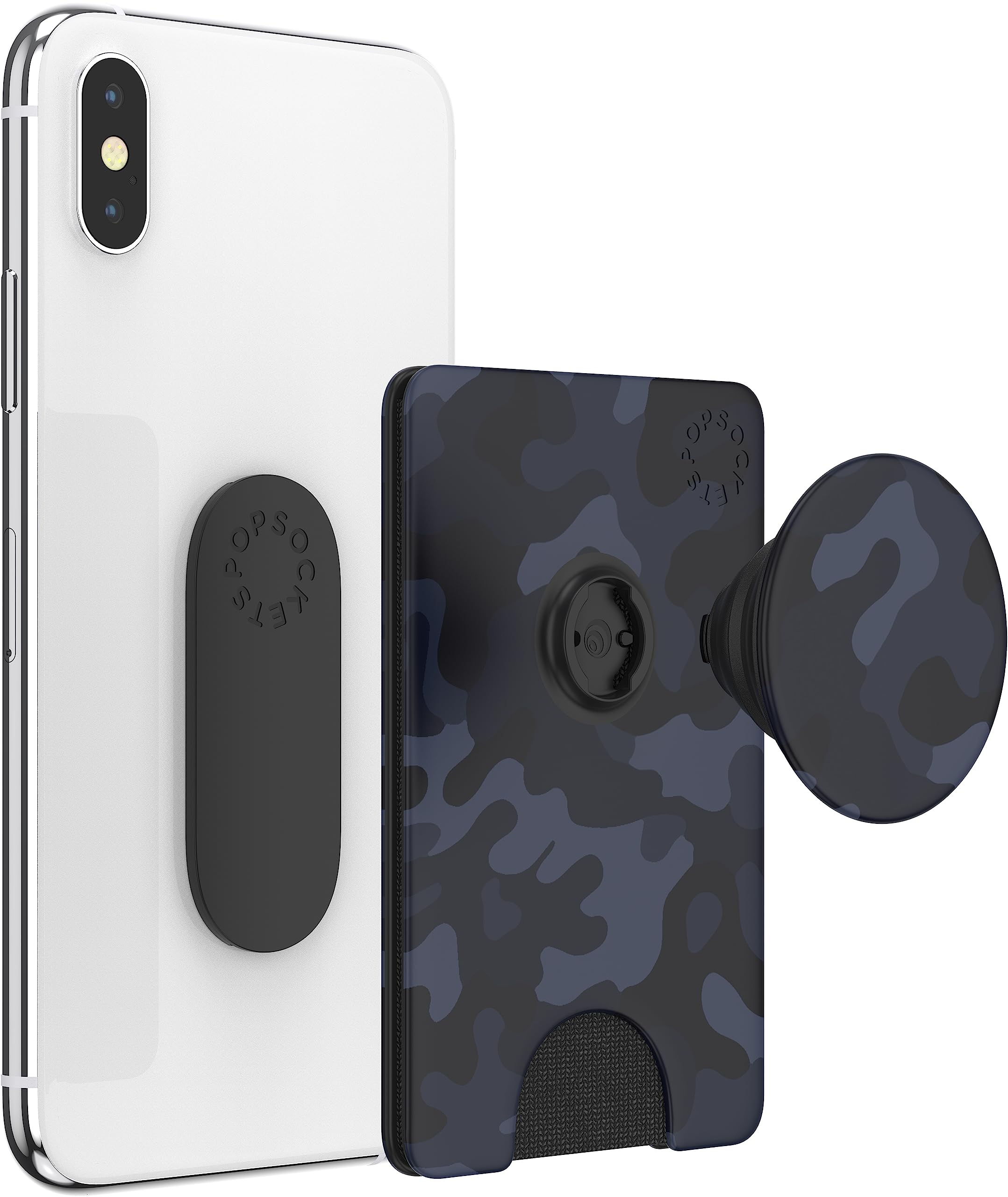 PopSockets: PopWallet for MagSafe - Kaarthouder met geïntegreerde swappable popTop voor smartphones en hoesjes - Oxblood Alum