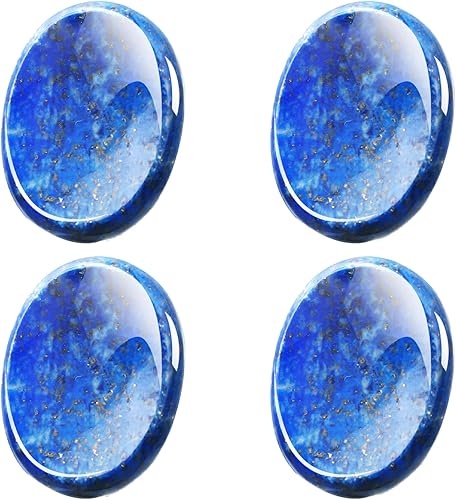 Miniatura 1 de 4 piedras de preocupación para el pulgar para la ansiedad, piedras de chakras, cristales de chakras, cristal rosa, amatista, ojo de tigre,