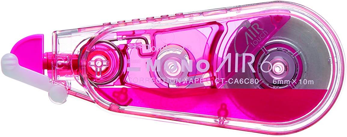 Tombow CT-CA6C80 Correction Tape Mono Air 6C80 Pink Correction Tape