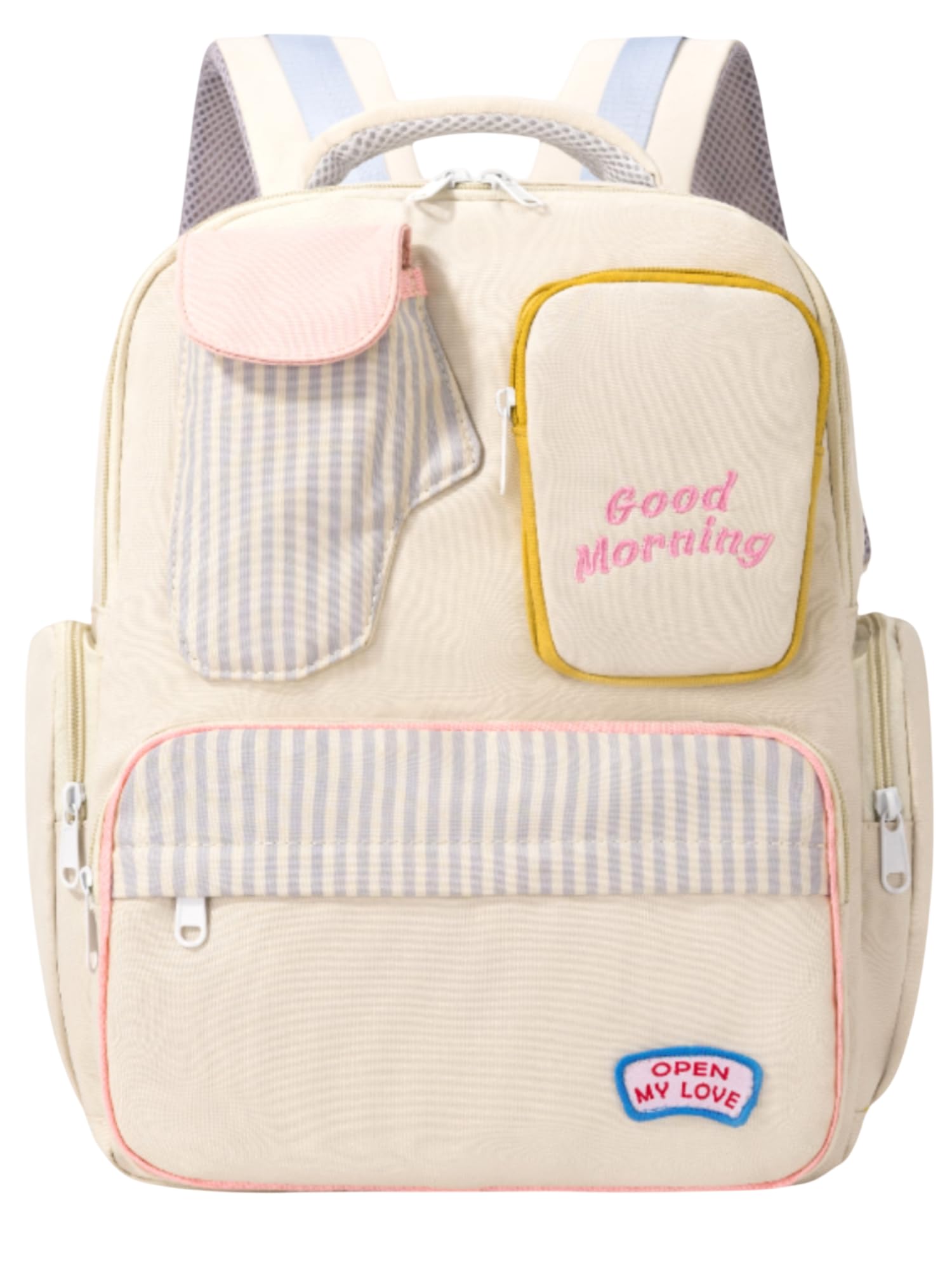 30 Litre Japanese Korean Style School Bag Water-Resistant Laptop & Travel Backpack - Unisex Large 18 Inches Multipurpose Student Backpack for Boys & Girls, Men & Women-image-33