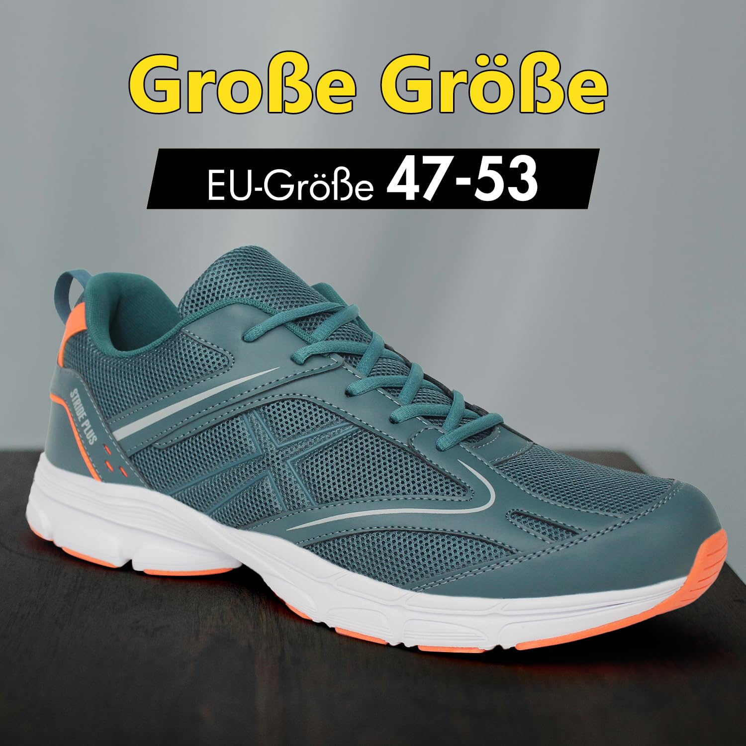 Hawkwell Chaussures de Sport légères et décontractées Pour Homme, Grandes Tailles, Tailles UE 47, 48, 49, 50, 51, 52, 53