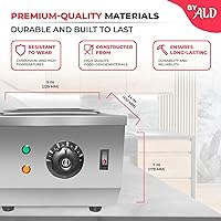 Vista 8 de ALDKitchen - Olla para derretir chocolate, calentador eléctrico de alimentos, derretidor profesional de dulces, 110 V