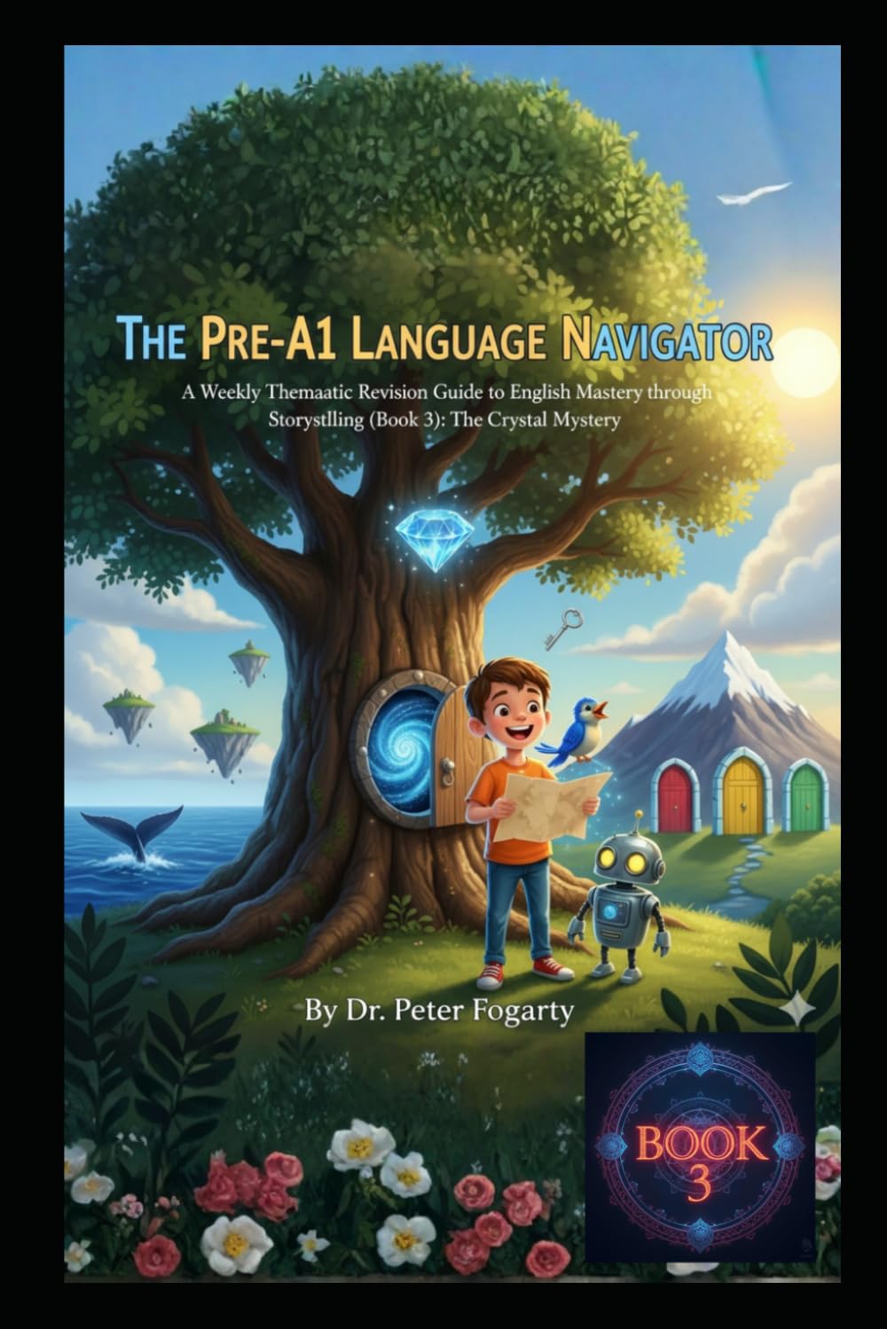 The Pre-A1 Language Navigator: A Weekly Thematic Revision Guide to English Mastery through Storytelling (Book 3): The Crystal Mystery