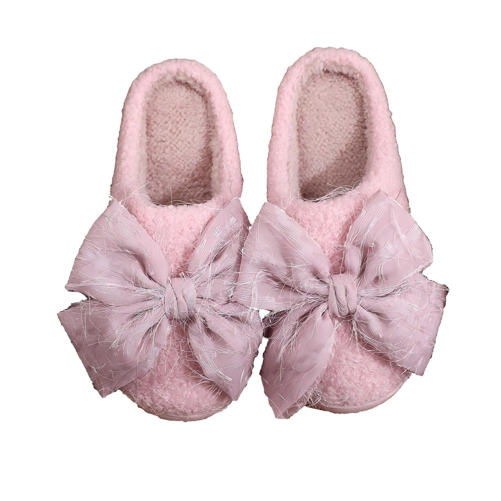 LNERIP Slippers Winter Womens Mens Fluffy Plush Slippers Animals Cute Cartoon House Slippers Cuddly Warm Shoes Indoor Outdoor Girls Women
