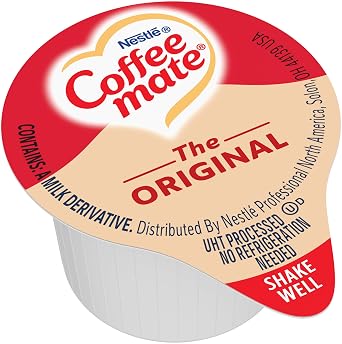 Coffee-mate 35110BX Original Creamer, 0.375oz, 50/Box