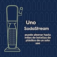 Vista 8 de SodaStream - Fabricante de agua con gas ART Kit de inicio Sistema de CO2 CQC Incluye 1 cilindro de CO2, 1 botella de 32 y 1 x 16 onzas líquidas