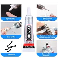 Vista 2 de YiJieWZT b 7000 - Pegamento de 1.7 fl oz para teléfonos, súper pegamento, pegamento de reparación, pegamento de joyería, pegamento transparente, 1.6