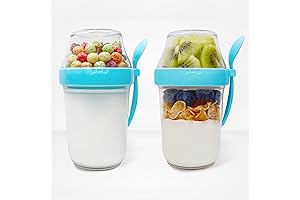 On the Go Cereal Bottle 12 oz 2pk Set