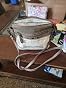 Bolso Bandolera Myra Bag Pomerol 1964 - Lona Y Piel Reciclada, Marrón, Ideal Para Día A Día Y Viajes