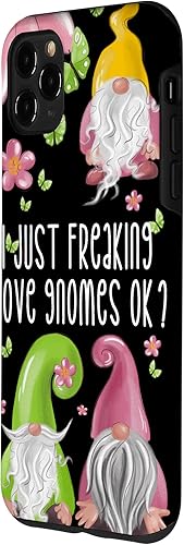 Miniatura 2 de Funda divertida para iPhone 11 Pro Max con cita de gnomo de primavera para mujeres y niñas