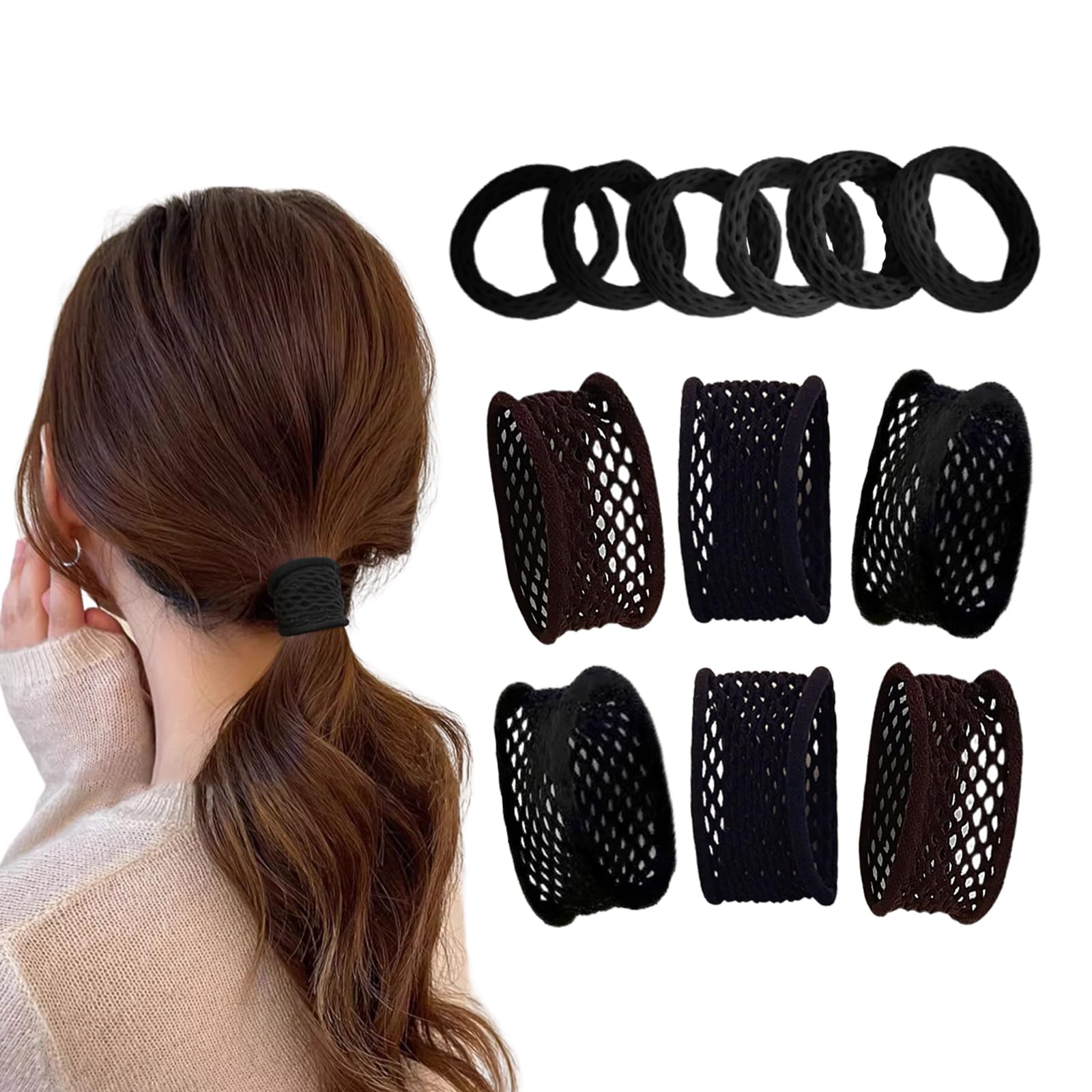 ヘアゴム 跡がつかない 髪ゴム 髪留め12本セット おしゃれ 太めブラック Amazon | ヘアゴム 跡がつかない 髪ゴム 黒色 パイルゴム お団子