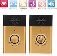 Vista 3 de Timbre de voz inalámbrico inteligente, intercomunicador de voz bidireccional, sistema de control de acceso, volumen ajustable para el hogar
