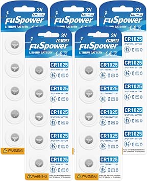 Cr1025 Br1025 10255 3V Lithium Batteries 25PCS