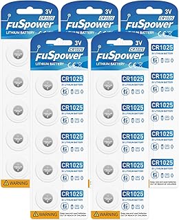 Cr1025 Br1025 10255 3V Lithium Batteries (25PCS)