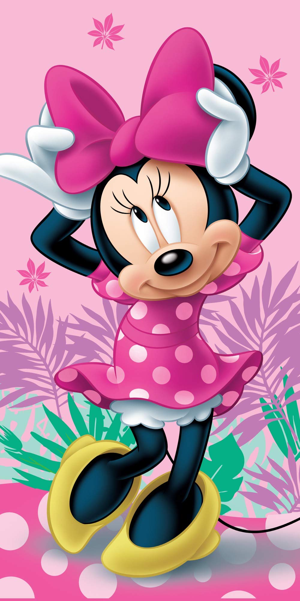 Jerry Fabrics Multicolour Disney's Minnie Mouse Towel