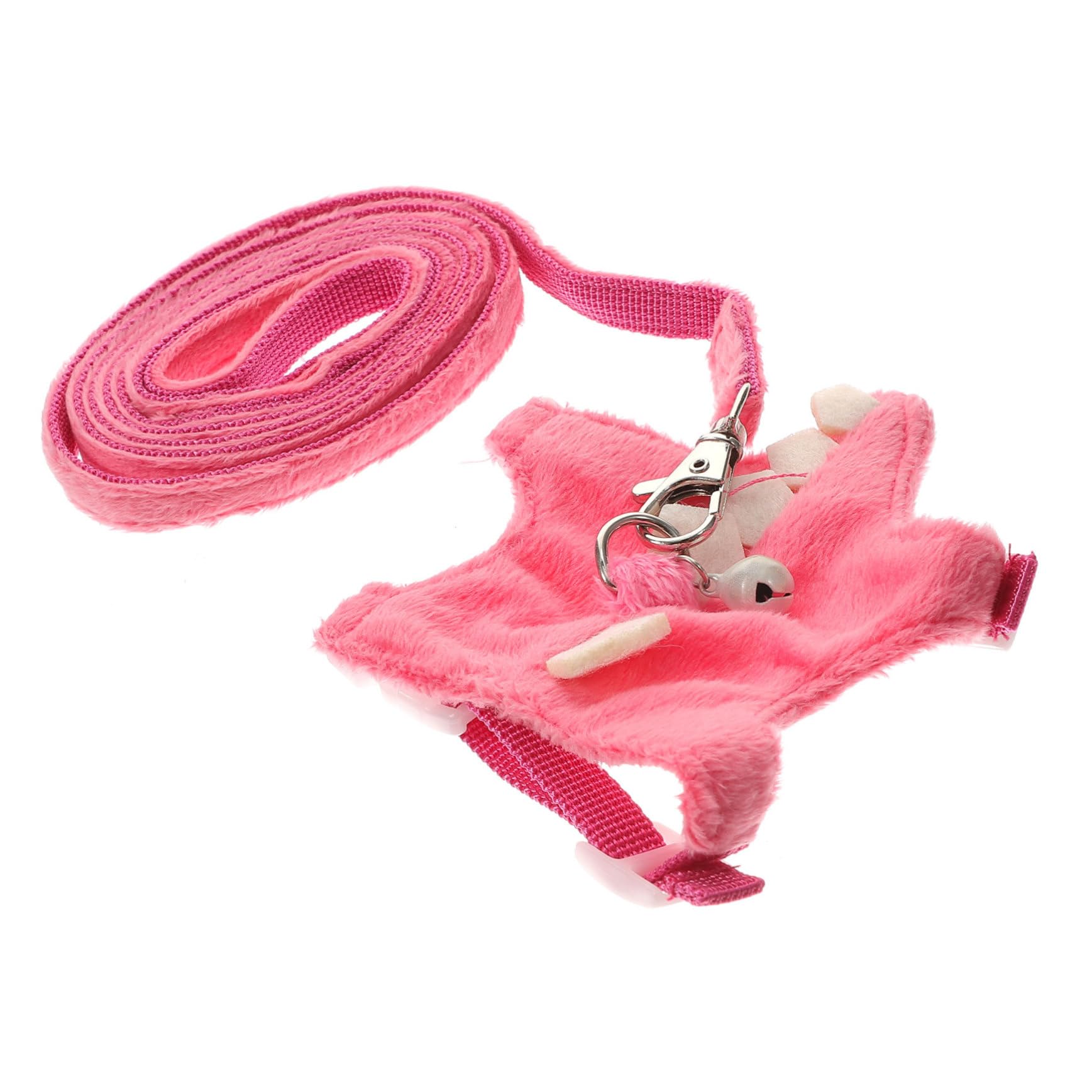 BESPORTBLE 3pezzi Pettorina Per Guinzaglio Materiale Resistente Per Passeggiate e Allenamento Piccole Creature Design Traspirante e