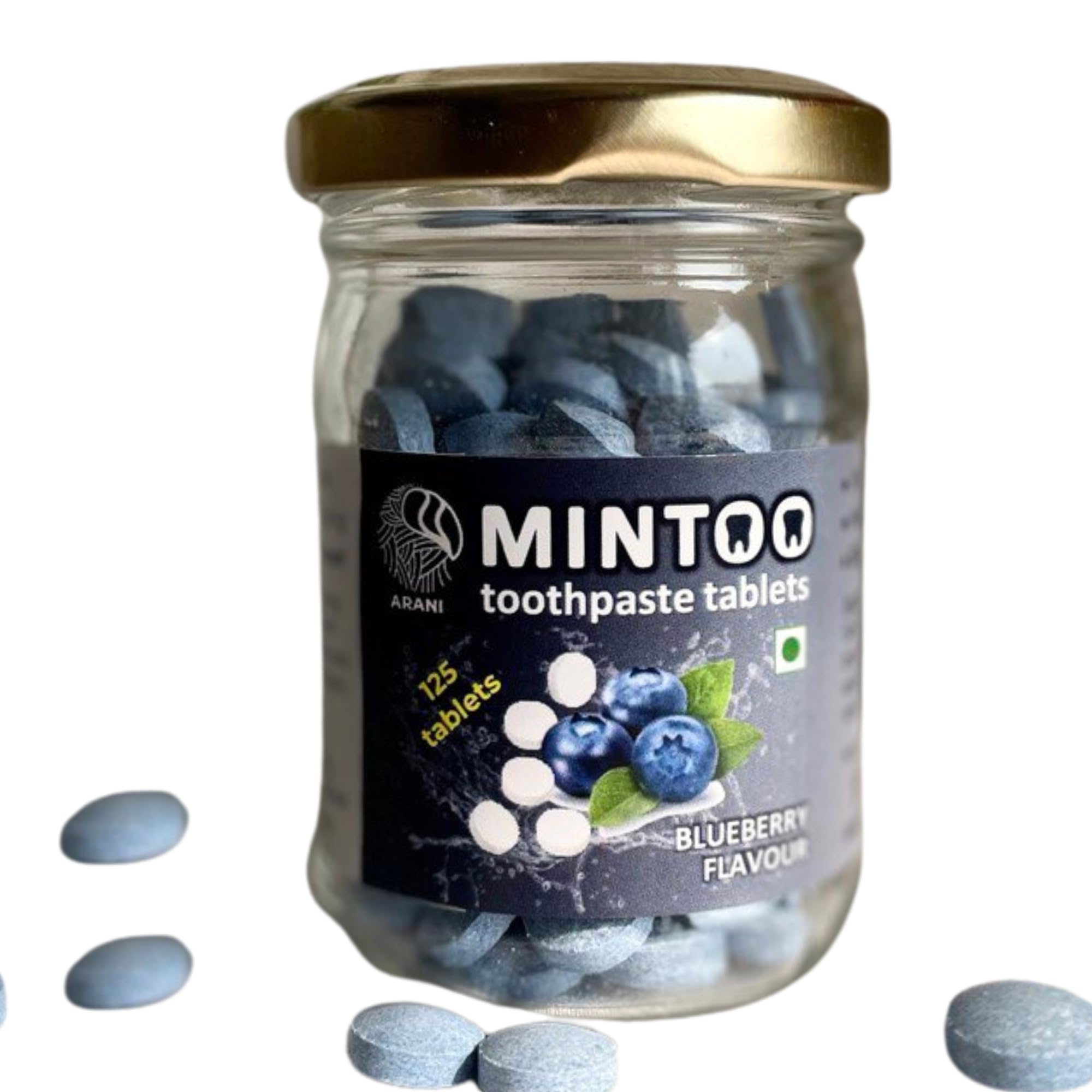 Arani Eco MINTOO TOOTHPASTE TABLETS – BLUEBERRY | SLS Free | Anti-Cavity Anti-Plaque | Fresh breath | PEG-free, Plastic-free| For sensitive teeth | Enamel protecting | Natural whitening | Travel Friendly (B0CQ53XGSF) Amazon Price History, Amazon Price Tracker