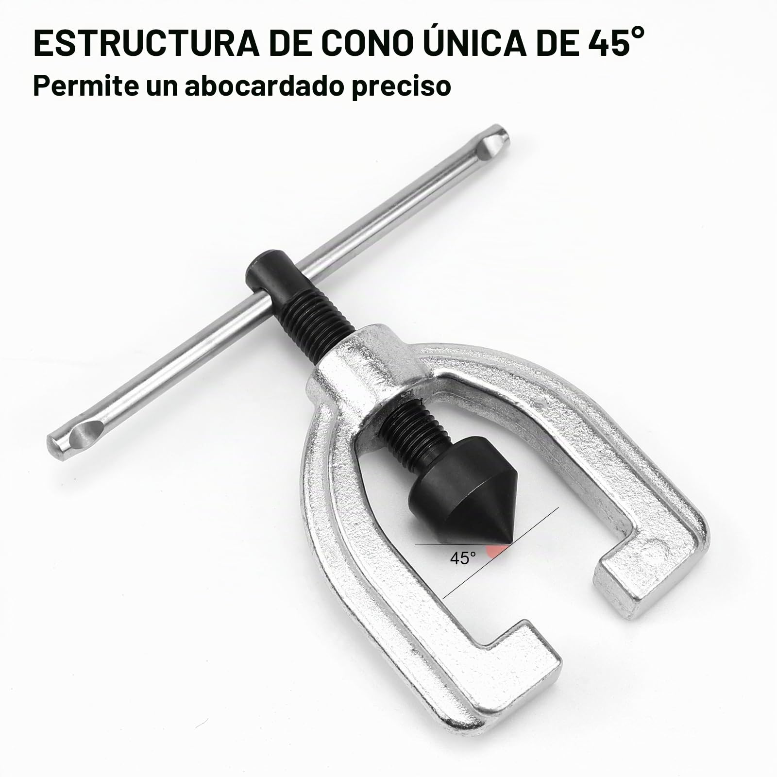 KXVXXV abocardador Aire Acondicionado abocardador Tubo Cobre con Cortador de tuberías, 3/16", 1/4", 5/16", 3/8", 7/16", 1/2", 5/8", para línea de Freno Doble y Sencilla