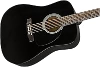 Vista 3 de Squier SA-150 Dreadnought - Guitarra acústica, color negro