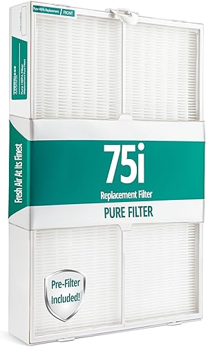 Miniatura 8 de Reemplazo de filtro para purificador de aire Alen - BreatheSmart 75i - FRESH - H13 True HEPA - Compatible con B7-Fresh (Fresh) Nivel 2: Fresco,Nivel